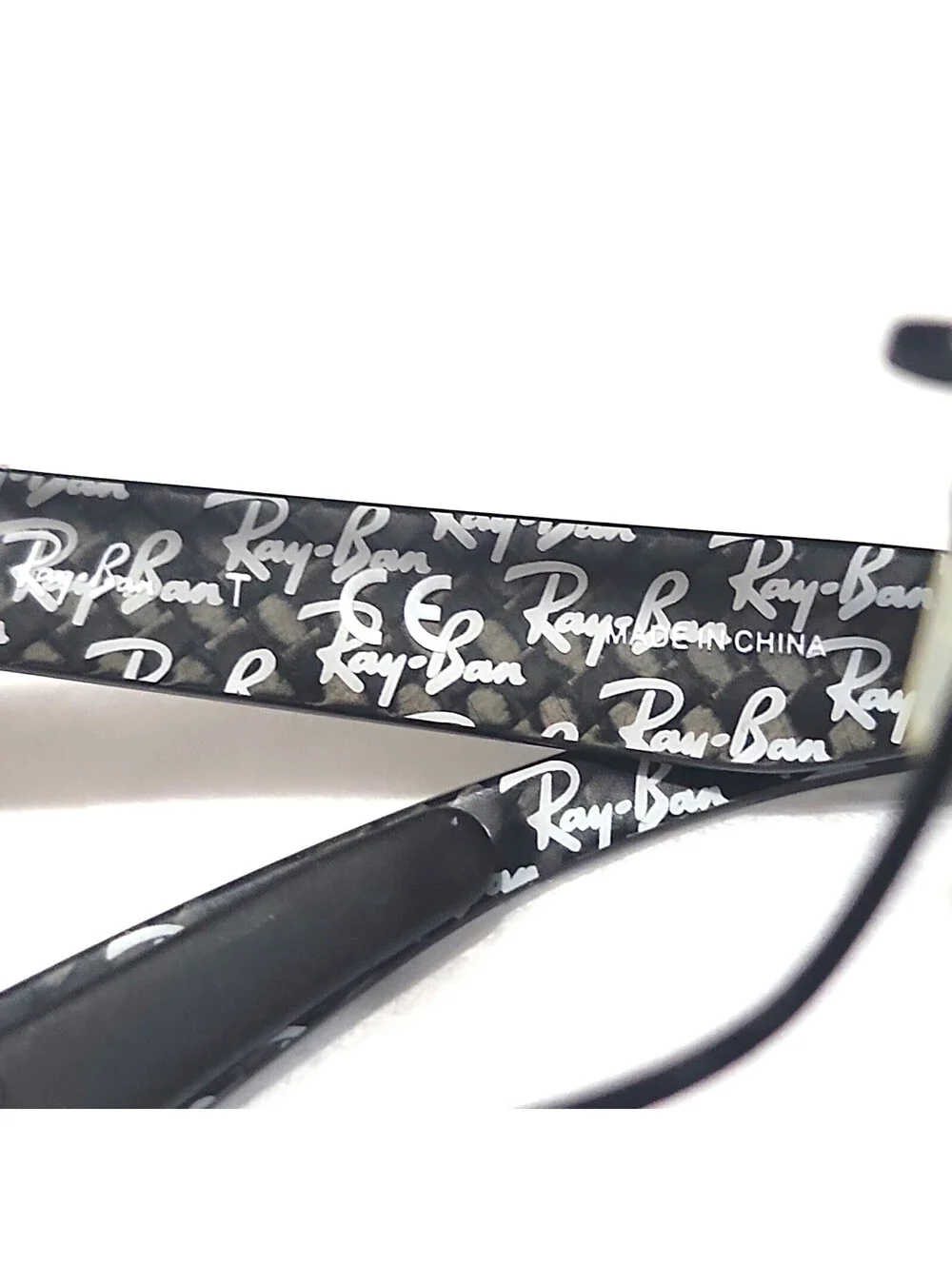 Ray Ban RB8316 002 Black Carbon Fiber Sunglasses Frame 62-18 No Lens Screw